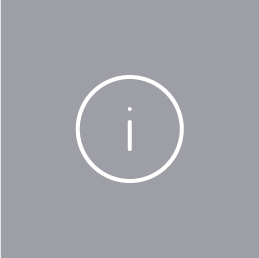 Icon of circle with a lowercase I