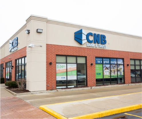 Outside image of CNB Oak Forest branch