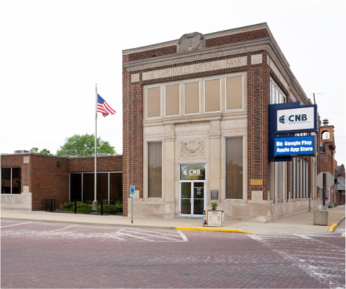 Outside image of CNB Carlinville branch